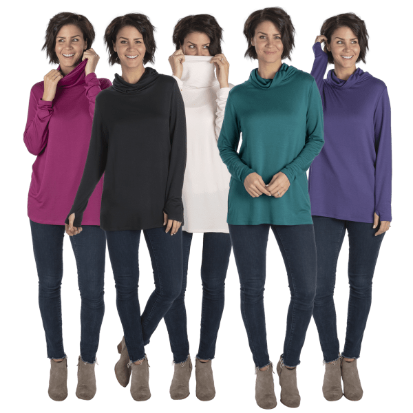 Adyson Parker Protective Turtleneck With Earloops