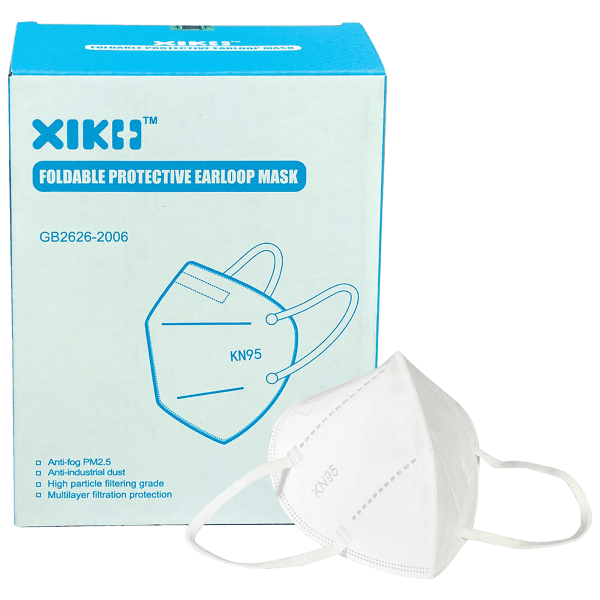 100-Pack: Individually Wrapped KN95 Non-Medical Protective Masks