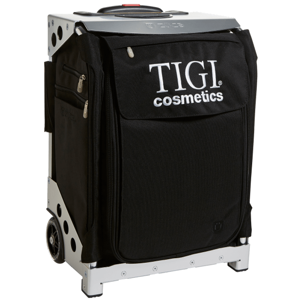 Zuca TIGI Flyer Artist TSA-Compatible Wheeled Carry-On Bag with Built-in Seat