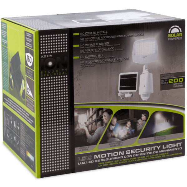 Xepa LED Solar Security Light