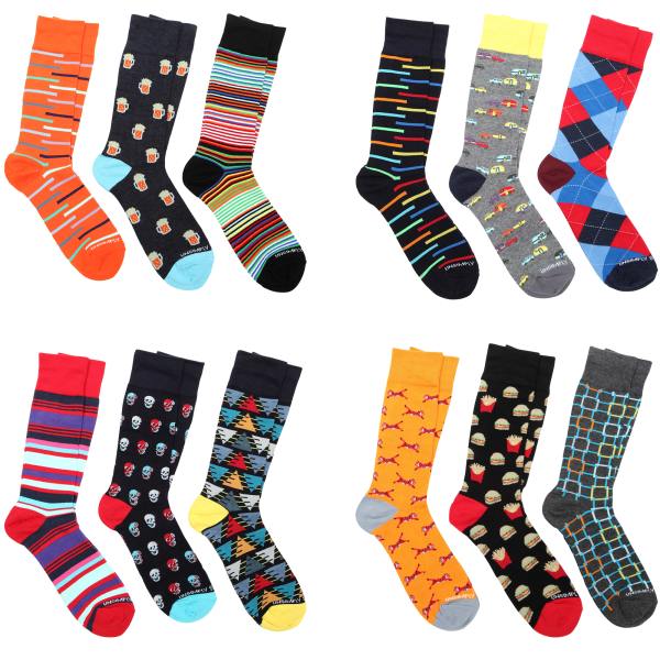 3-Pack: Unsimply Stitched Socks in Gift Boxes