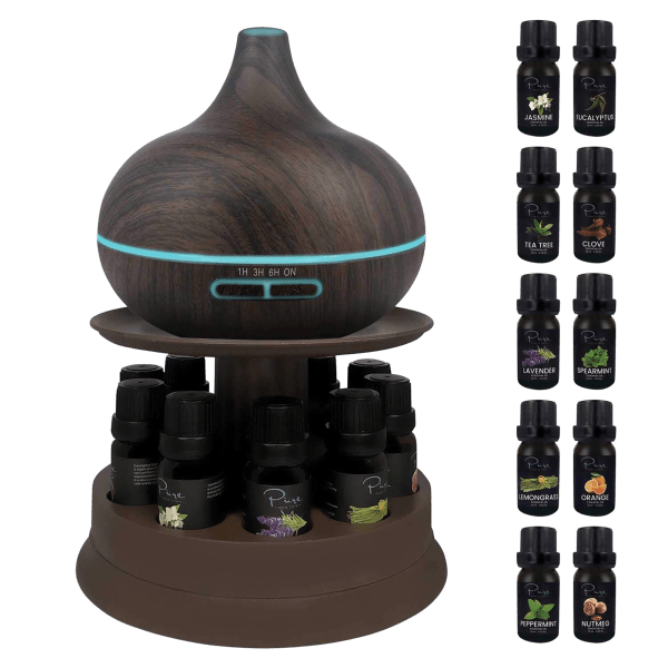 Pure Daily Care Ultimate Aromatherapy Diffuser with 10 Oils and Stand