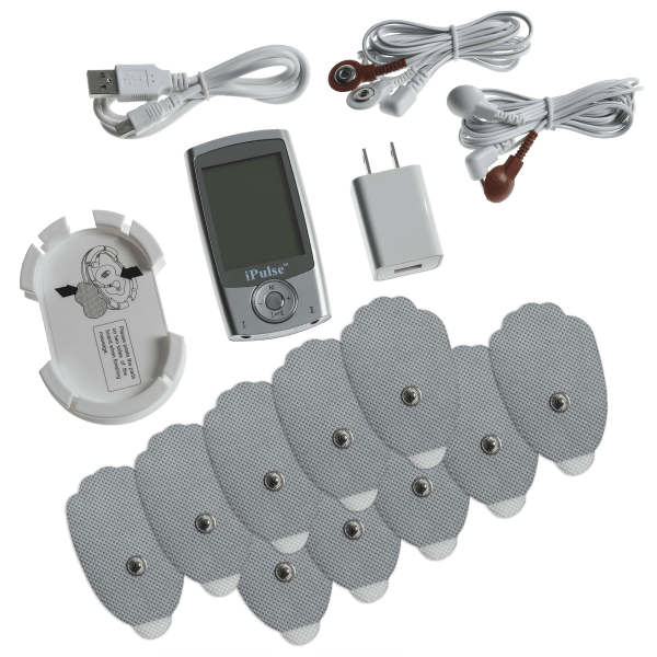 SideDeal: iPulse 12-Channel TENS + EMS Stimulation Unit with 10 Pads