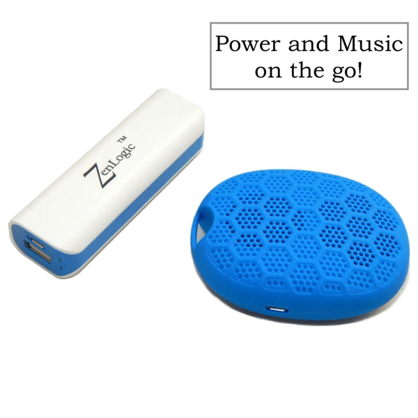Zen Logic Bluetooth Speaker + Power Bank
