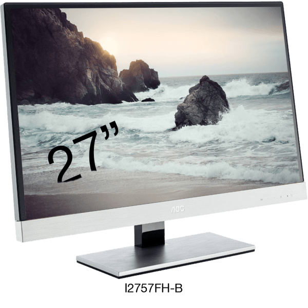 AOC IPS LED Frameless Monitor (Refurbished)