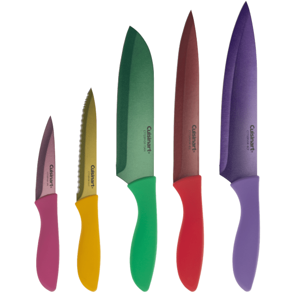 MorningSave Cuisinart 10Piece Metallic Knife Set