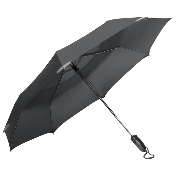 MorningSave: WalkSafe® Vented Auto Open/Auto Close Compact Safety Umbrella