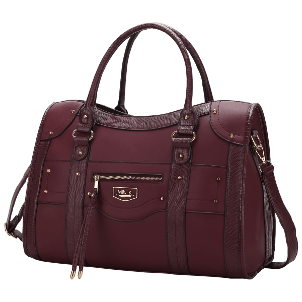 MorningSave MKF Collection Patricia Vegan Leather Duffle Bag By Mia K