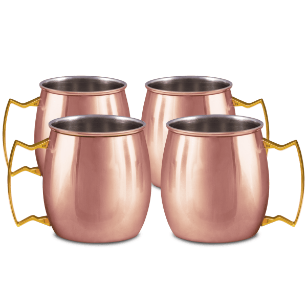 4-Pack Moscow Mule Mugs