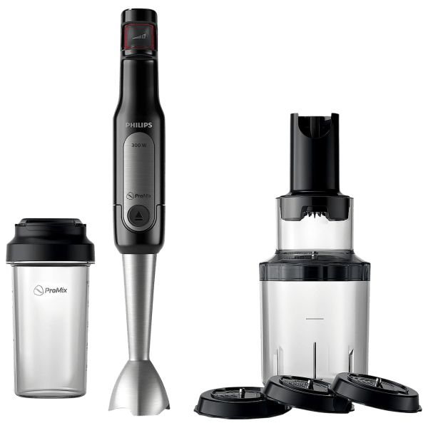 Philips ProMix Viva Collection 3-Piece Handblender Set with Spiralizer