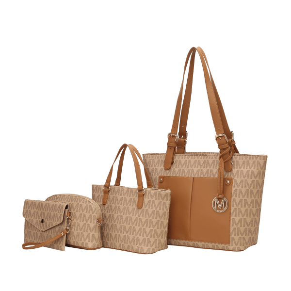MKF Robin Tote Handbag Vegan Leather Woman by Mia