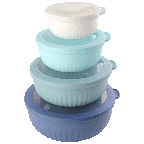 MorningSave Cook with Color 4Piece Nesting Bowl Set