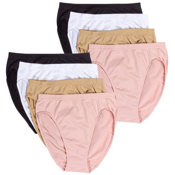 MorningSave: 8-Pack: Rhonda Shear Ahh! Seamless Briefs