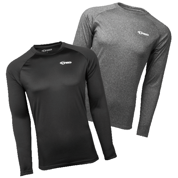 2-Pack: TKO Performance Base Layer Shirts with or without Fleece Lining