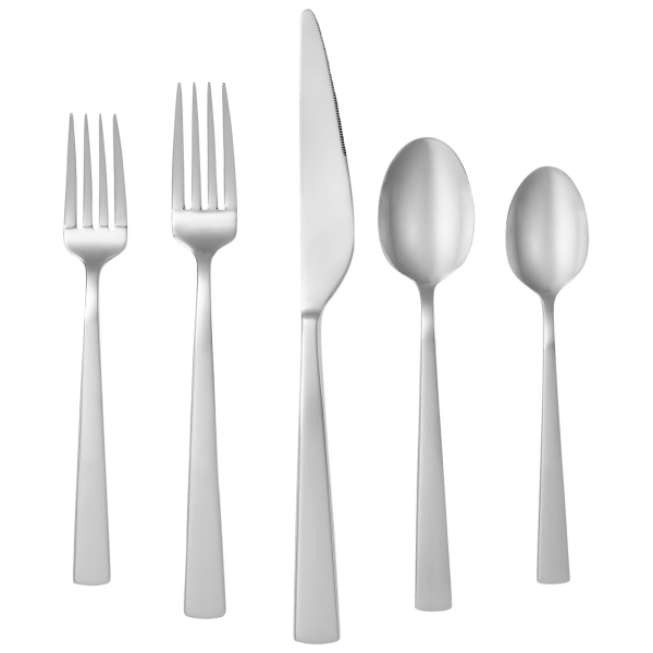 Leeway Home 40-Piece 18/10 Stainless Steel Flatware Set