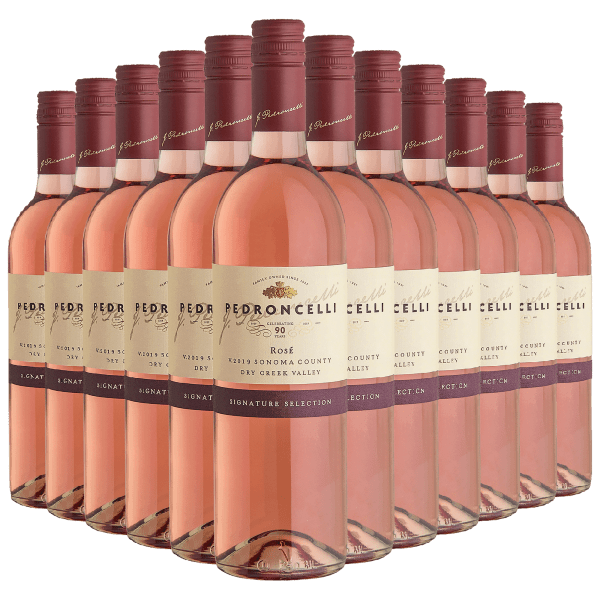 12-Bottles (1 Case) of Pedroncelli 2019 Rosé Wine