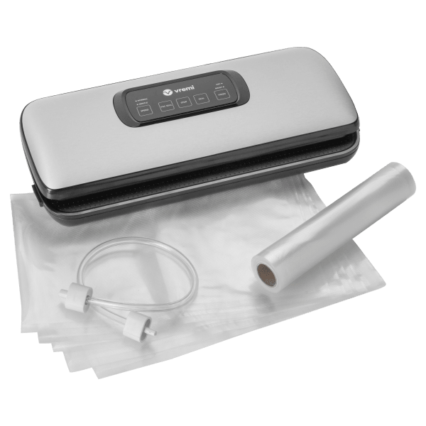 Vremi Vacuum Sealer, Starter Bags & Suction Hose for Jars & Containers
