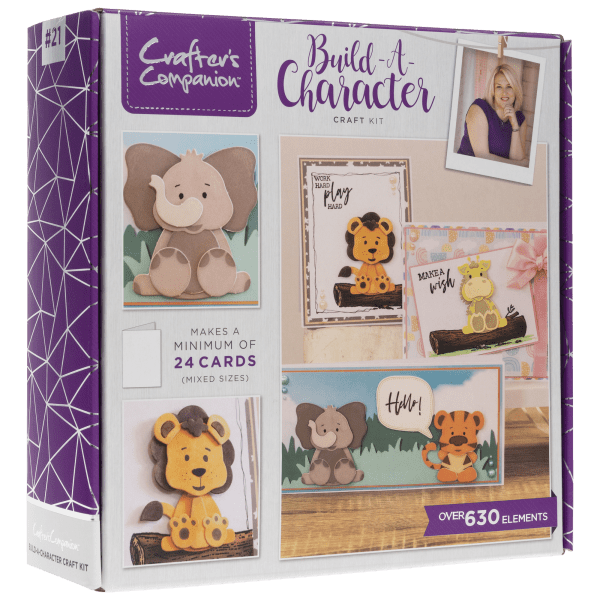 Crafter's Companion Craft Box - Build a Character Card Making Set