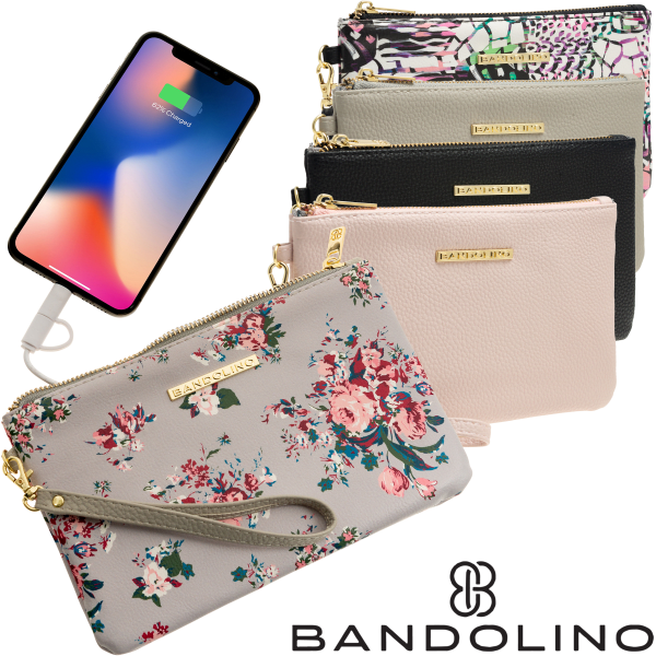 Pick Your 2-Pack of Bandolino Charging Wristlets