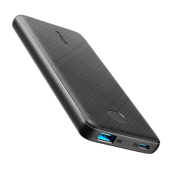 Anker PowerCore III Sense 18W PD 10,000 mAh Power Bank with USB-C and USB-A