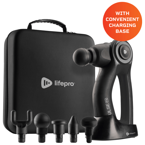 MorningSave LifePro Pulse Fx Powerful Rotating Percussion Massage Gun