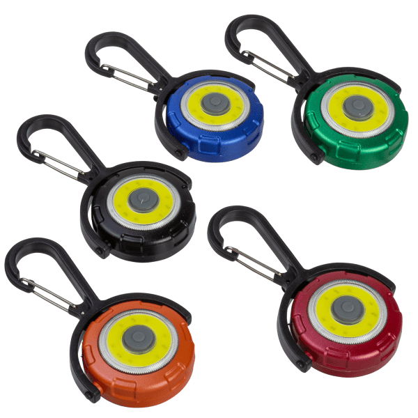 5-Pack: SecureBrite Clip Keychain Light Basics