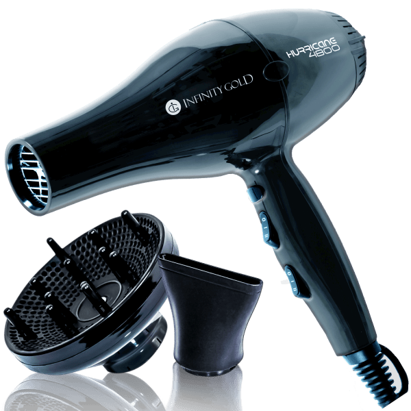 MorningSave Infinity Gold Blow Dryer With 1 Concentrator Diffuser