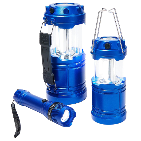 Meh: 2-Pack: SecureBrite 3-Piece Ultimate Flashlight and Lantern Bundle