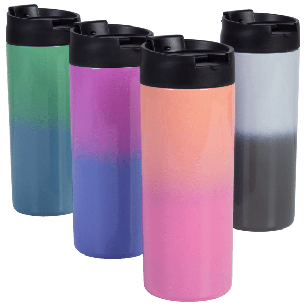 SideDeal: 4-Pack: Primula Peak Insulated Stainless Steel Slim Mugs ...