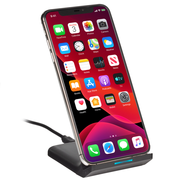 Meh 2Pack TRAKK Dual Coil Qi Wireless FastCharging Phone Stand