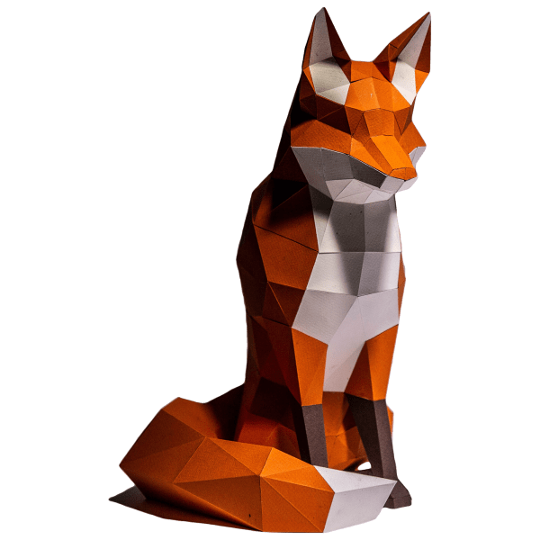 Papercraft World Fox Model