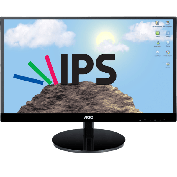 AOC 22" IPS Panel Monitor (Refurbished)