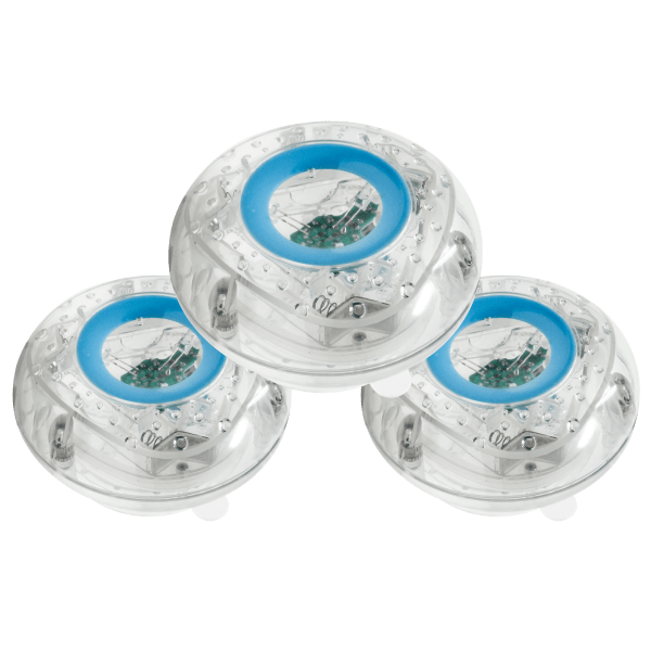 3-Pack Color Changing Floating Waterproof LED Pool/Tub Lights