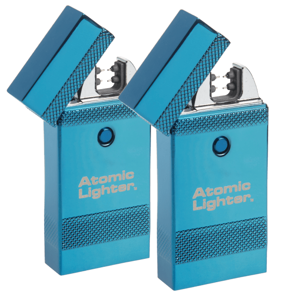 2-Pack: Atomic Deluxe Rechargeable Plasma Beam Lighters