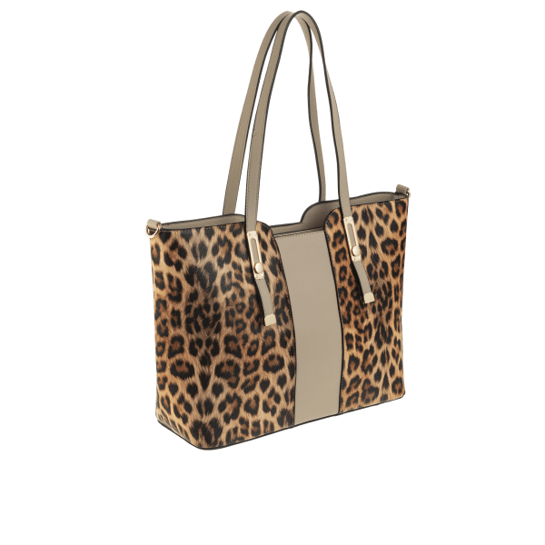 La Terre Fashion Leopard Print Tote