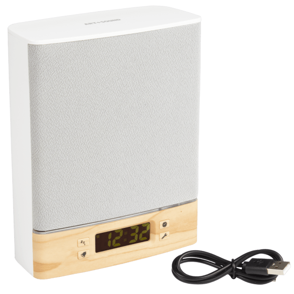 MorningSave: Art+Sound Timewave Clock Bluetooth Speaker
