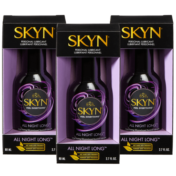 3-Pack: SKYN All Night Long Personal Lubricant (2.7 fl oz each)
