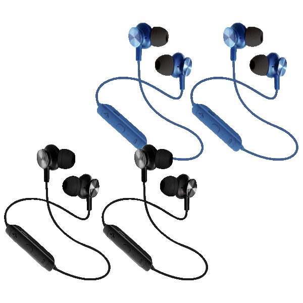 4-Pack: Xtreme Sound Sidekick Bluetooth Earbuds with Virtual Assistant