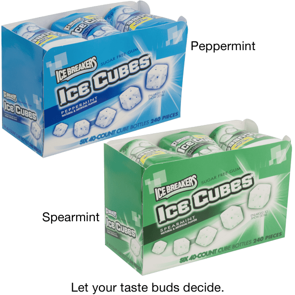240-for-Tuesday: Ice Breakers 6-Pack 40ct Gum (Spearmint & Peppermint)