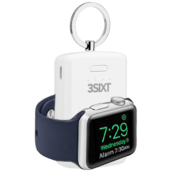 3SIXT JetPak Apple Watch Power Bank with keychain - 1000mAh