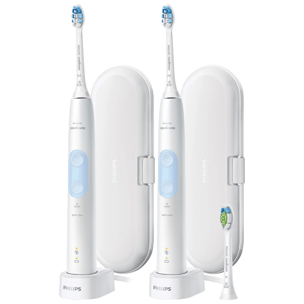 2-Pack: Philips Sonicare ProtectiveClean 5000 Toothbrushes