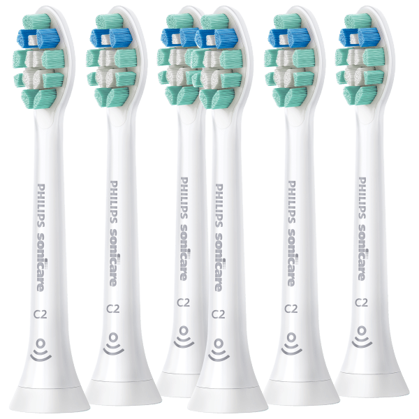 6-Pack: Philips Sonicare Optimal Plaque Control Toothbrush Heads With Brushsync