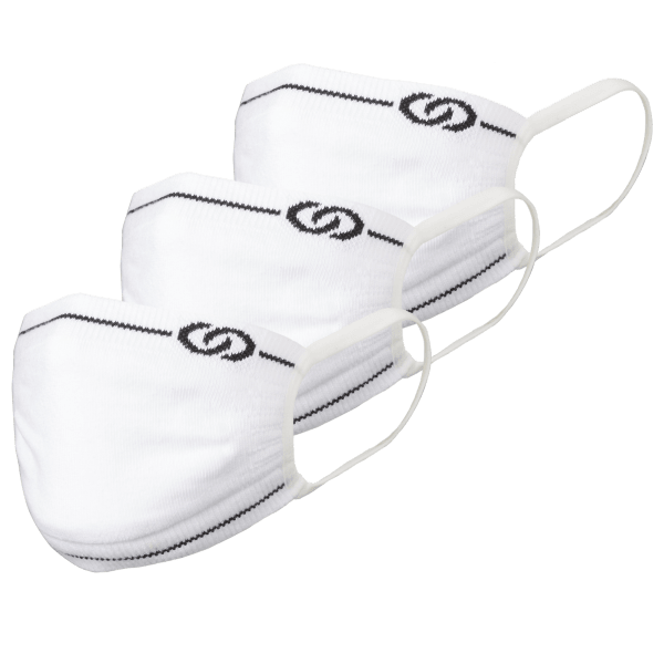 6-Pack iLoop Double Layer Reusable Stretch Comfort Masks