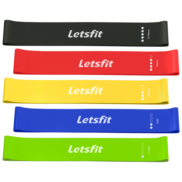 SideDeal: Letsfit 10-Piece Resistance Band Bundle