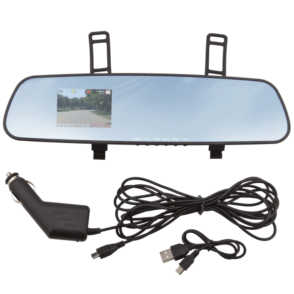 Rearview Mirror Safety Cam DVR Recorder