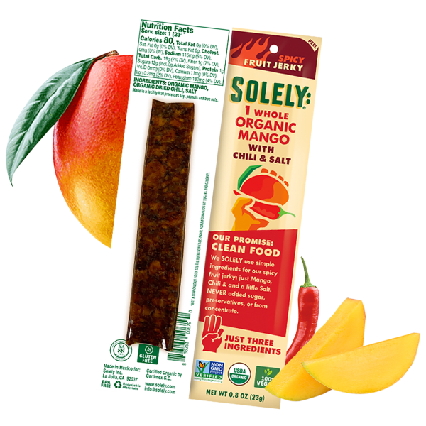 Meh 72Pack Solely Organic Fruit Jerky