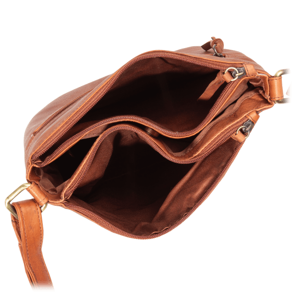 MorningSave: Great American Leatherworks Multi-Zip Genuine Leather ...