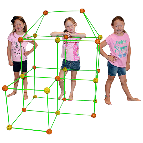 Funphix 77-Piece Fort Building Kit