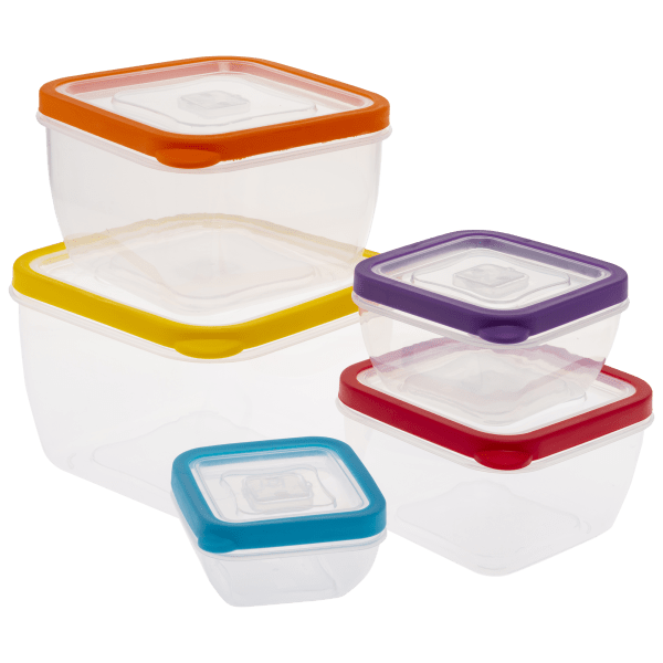 Meh: Diamond Home 10-Piece Food Storage Container Set