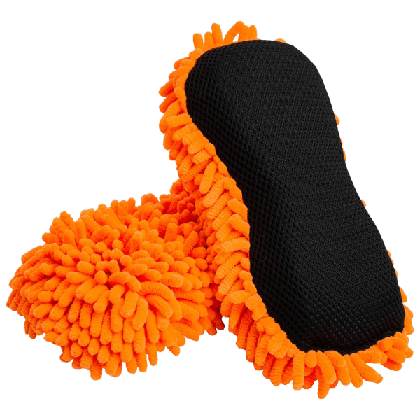 2-Pack: ScrubIt Chenille Microfiber Car Wash Sponges